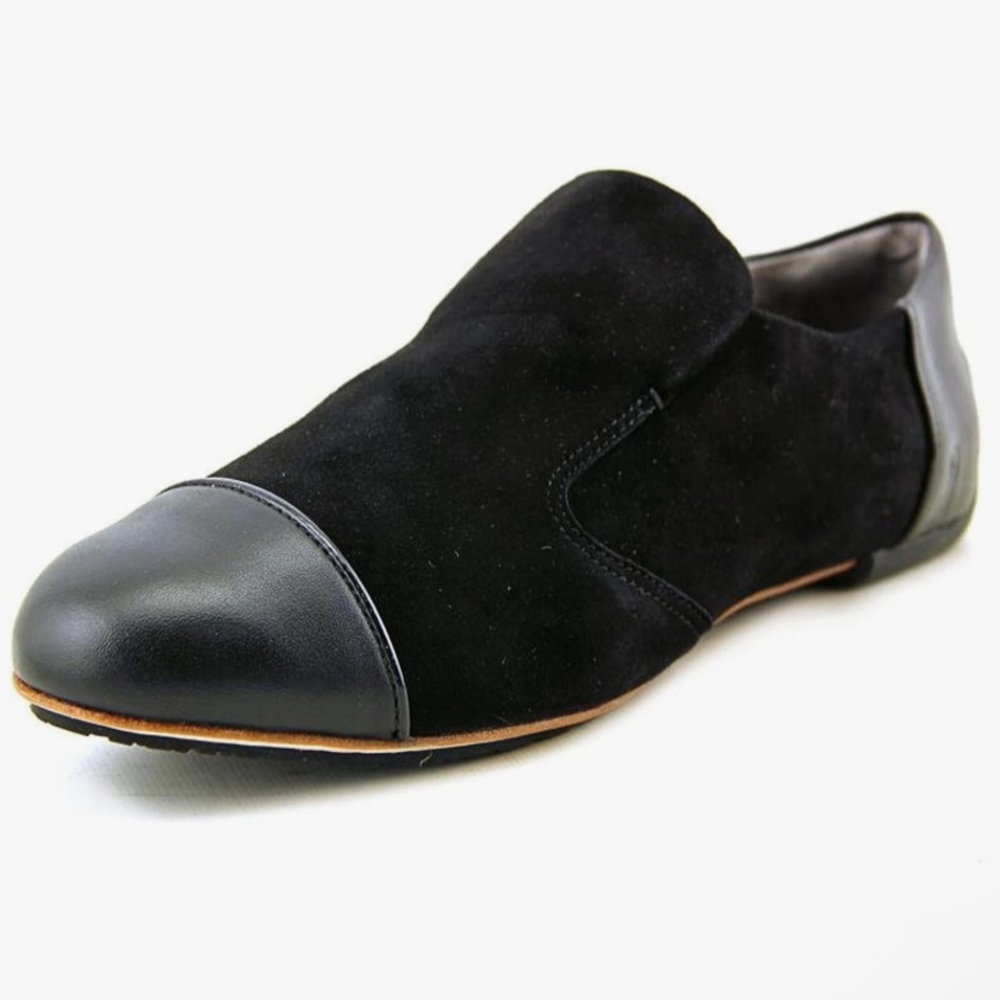 TSUBO Ravyn Suede and Leather Flat Loafers, So Chic 🐆
